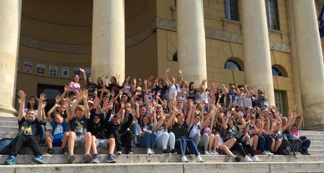 70 učencev na ekskurziji v Veroni